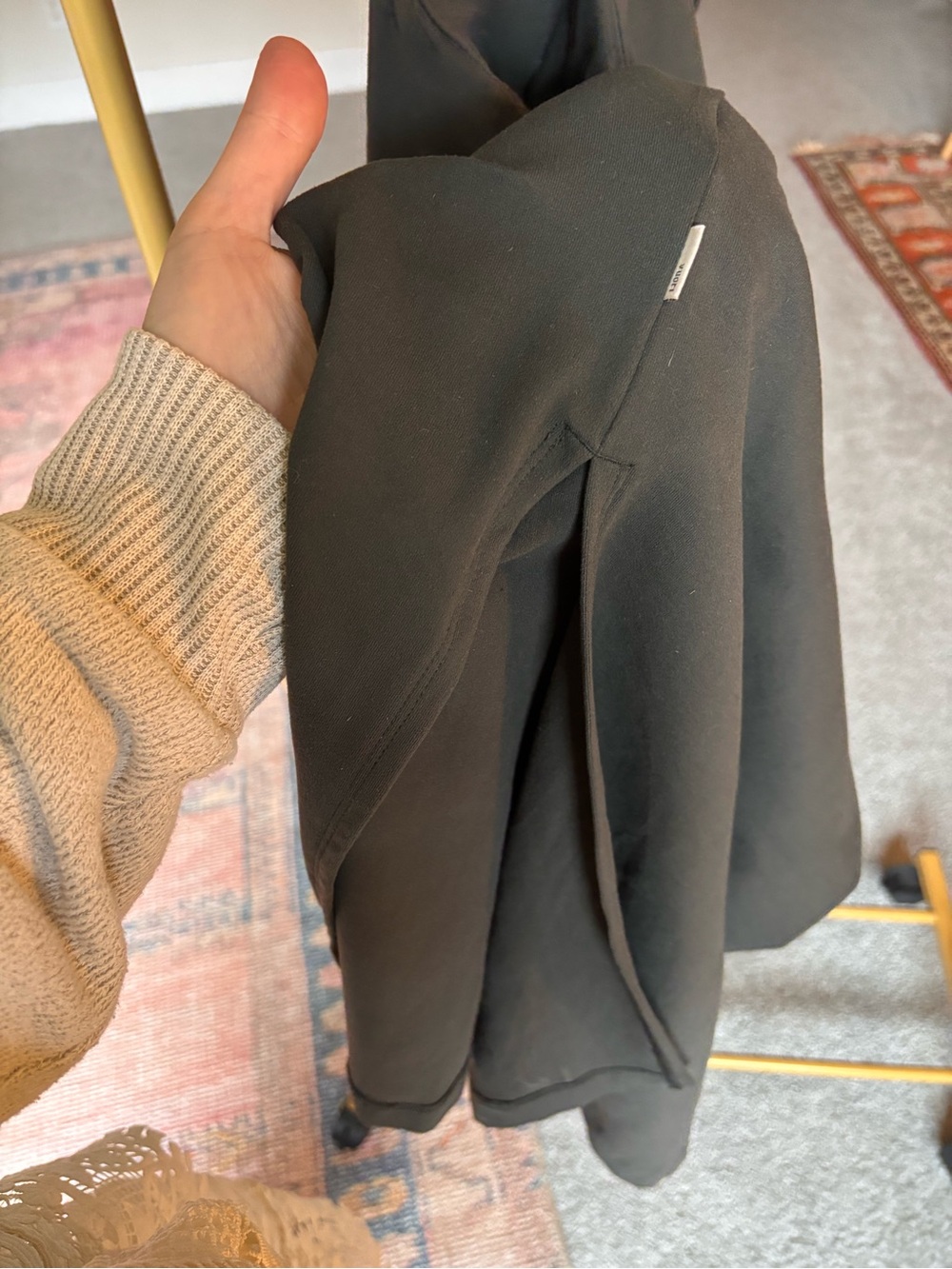 Vuori Racerback Maxi Dress - Olive Green - Picture 5 of 6